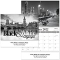 Black & White Wall Calendar Stitched