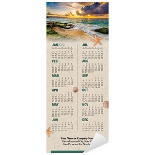 Ocean Sunset Magnetic Econ Calendar