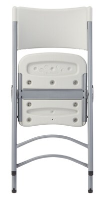 NPS 600 Series Plastic Banquet/Reception Chairs, Speckled Gray, 4 Pack (602/4)