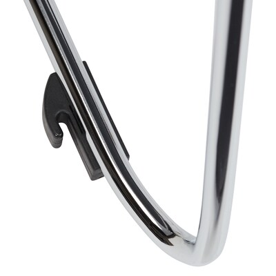 NPS 8700 Series Vinyl Cafetorium Stack Chair, Black, 4/Pack (8710-11-10/4)