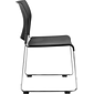 NPS 8800 Series Stacking Chair, Black, 4 Pack (8810-11-10/4)