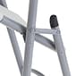 NPS 600 Series Blow Molded Folding Chairs, Speckled? Gray/Textured Gray, 100 Pack (602/100)