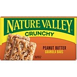 Nature Valley Crunchy Granola Bars, Peanut Butter, 1.5 Oz., 18/Box (33550)