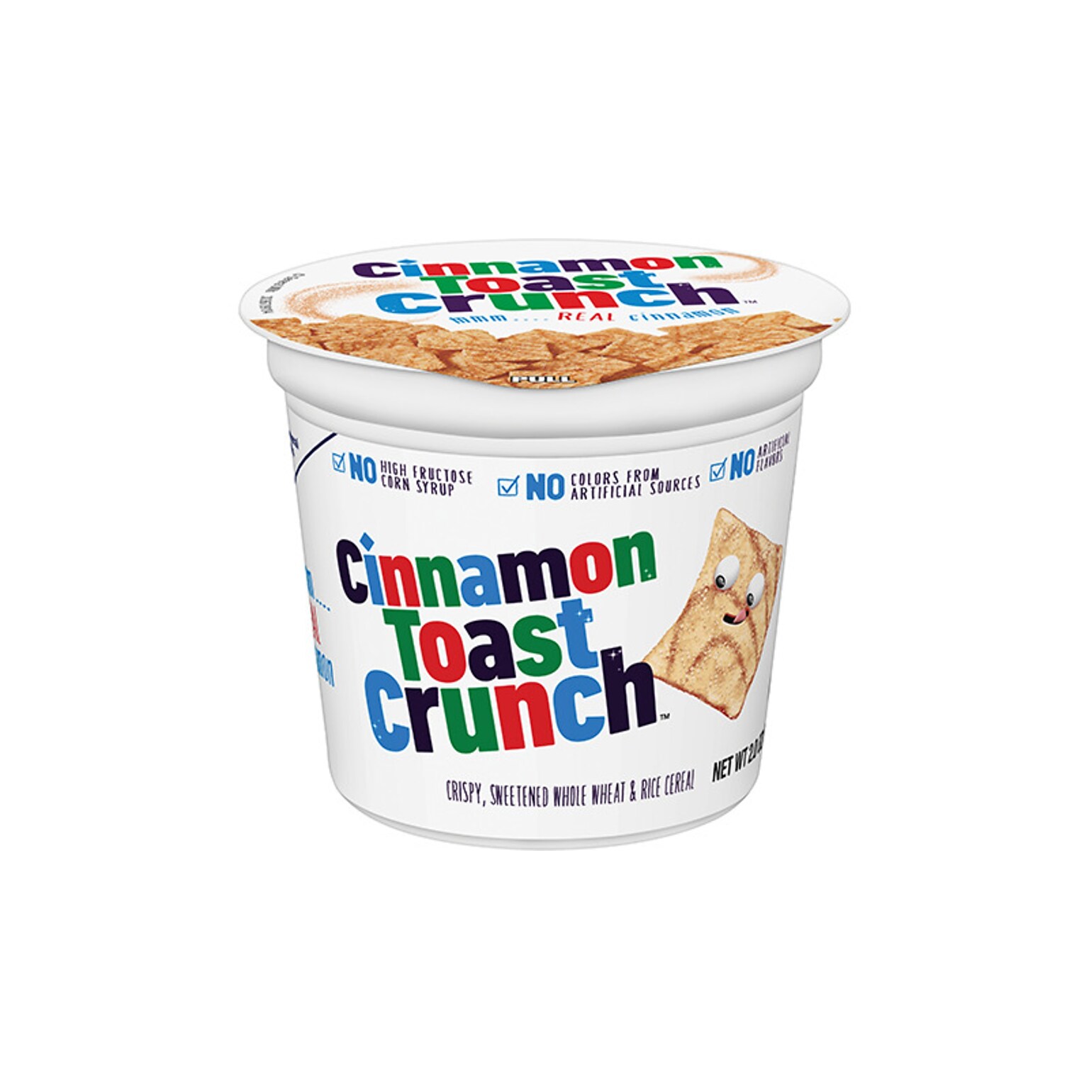 General Mills Cinnamon Toast Crunch Cereal & Breakfast Foods, Cinnamon Sugar, 2 Oz., 6/Box (13897)