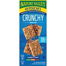 Nature Valley Nut Bar Variety Pack, 1.5 oz., 49 Bars/Box (GEM44136)