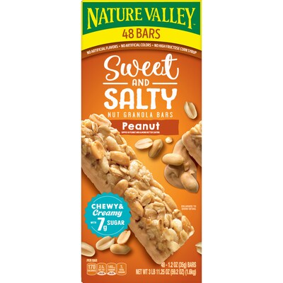 Nature Valley Sweet & Salty Peanut Nut Bar, 1.2 oz., 48 Bars/Box (GEM16879)