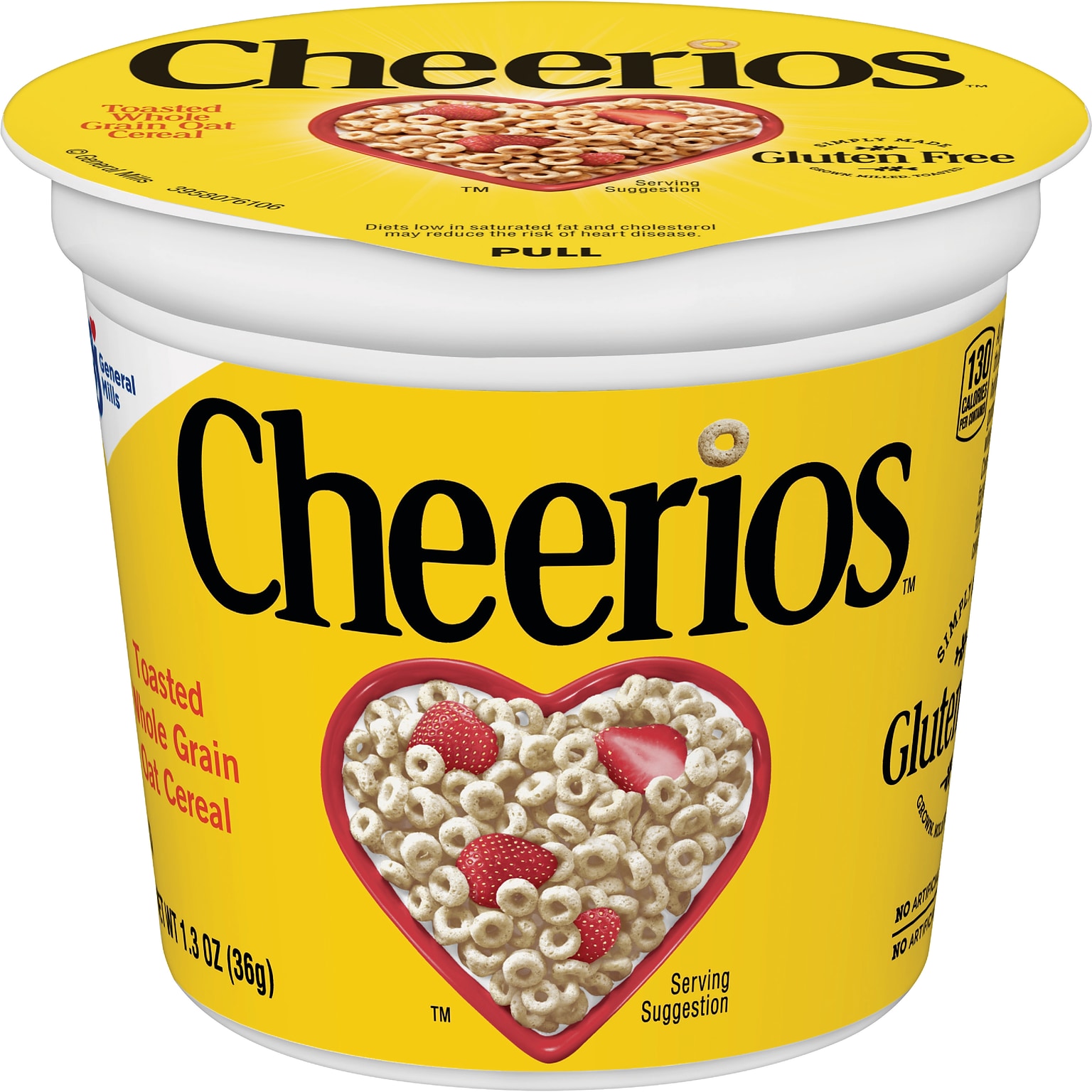 Cheerios Whole Grain Oat Cereal, 1.3 oz., 6/Box (GEM13896)