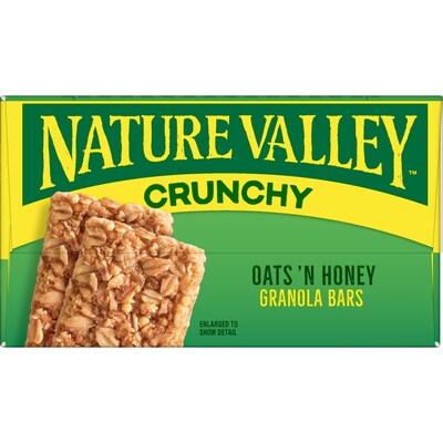 Nature Valley Oats & Honey Granola Bar, 1.49 oz, 18/Box (GEM33530)