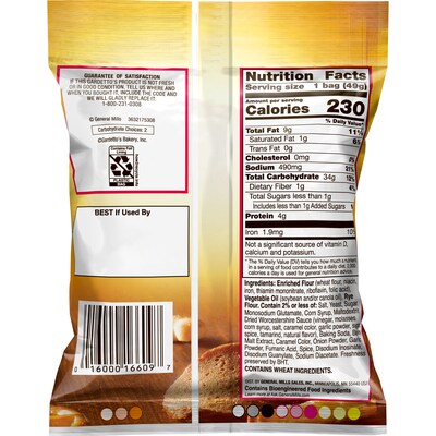 Gardetto's Original Recipe Snack Mix, 1.75 oz., 60/Carton (GAR20026)