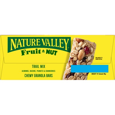 Nature Valley Fruit & Nut Nutrition Bar, 16 Bars/Box (GEM1512)