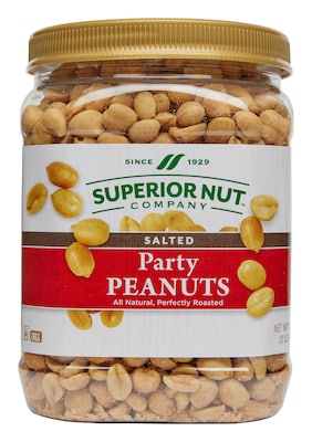 Superior Nut Fancy Salted Party Peanuts, 32 oz