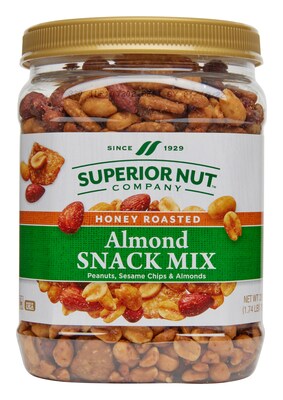 Superior Nut Honey Roasted Crunch Snack Mix, 28 oz