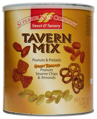 Superior Nut Sweet & Savory Honey Roasted Tavern Mix, 43 oz. (406)