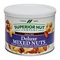 Superior Nut Deluxe Salted Mixed Nuts w/ No Peanuts, 8 oz, 12 Count