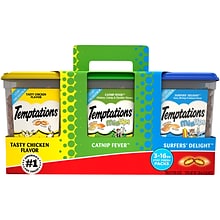 Temptations Cat Treats, Variety Pack, 16 oz., 3/Pack (220-01158)