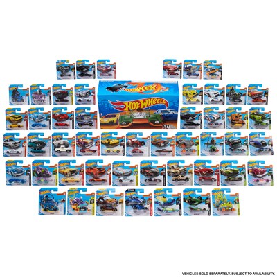 Mattel Hot Wheels 50 Car Gift Pack, Assorted Colors (V6697)