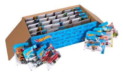 Mattel Hot Wheels 50 Car Gift Pack, Assorted Colors (V6697)