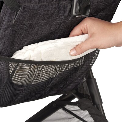 Evenflo Sibby Travel System with LiteMax 35 Infant Car Seat, Charcoal (56231975)