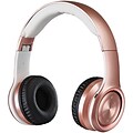 iLive Bluetooth Over-the-Ear Headphones with Microphone, Rose Gold (IAHB239RGD)