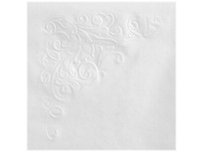 Dixie Dinner Napkin, 2-ply, White, 3024 Napkins/Pack (34440CT)