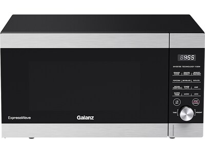 1.6 cu ft 1100W Stainless Steel Microwave Oven by Magic Chef at