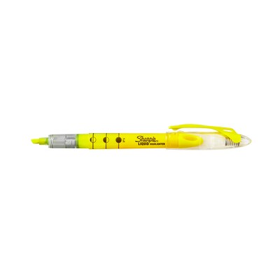 Sharpie Liquid Highlighter, Chisel Tip, Yellow, Dozen (1754463)