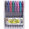 Pilot G2 Retractable Gel Pens, Bold Point, Assorted Ink, 8/Pack (31654)