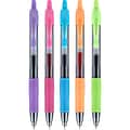 Pilot G2 Retractable Gel Pens, Fine Point, Assorted Ink, 5/Pack (31266)