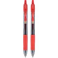 Pilot G2 Retractable Gel Pens, Fine Point, Red Ink, 2/Pack (31033)