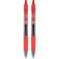 Pilot G2 Retractable Gel Pens, Fine Point, Red Ink, 2/Pack (31033)