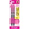 Pilot G2 BCA Retractable Gel Pens, Fine Point, Pink Ink, 2/Pack (31312)