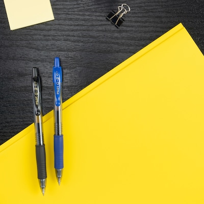 Pilot G2 Retractable Gel Pens, Fine Point, 0.7mm, Blue Ink, Dozen (31021)