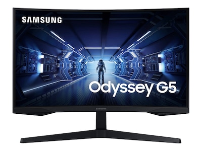 Samsung Odyssey G5 34 Curved LED Monitor, Black  (LC34G55TWWNXZA)