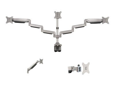 SIIG Adjustable Mounting Kit, Up to 32" Monitor, Silver (CE-MT3611-S1)