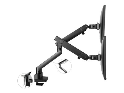 SIIG Adjustable Mounting Kit, Up to 32" Monitor, Black (CE-MT2U12-S1)