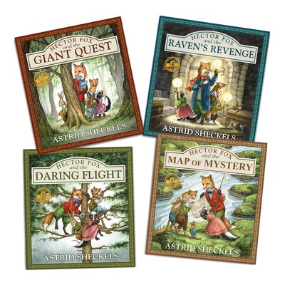 Hector Fox Series - Augmented and Virtual Reality 3D Interactive Childrens Book Series - Set of 4