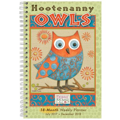 2018 Sellers Publishing, Inc. 9 x 6 Hootenanny Owls