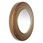 Infinity Instruments 15.75" Round Wall Mirror, Gold/Copper Finish (15367GD)