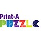 Hamilton Print-A-Puzzle Pre-perforated Blank Puzzle Paper, Elementary, Pack of 25, 12 Jigsaw Pieces per Sheet (PZZL-1225)