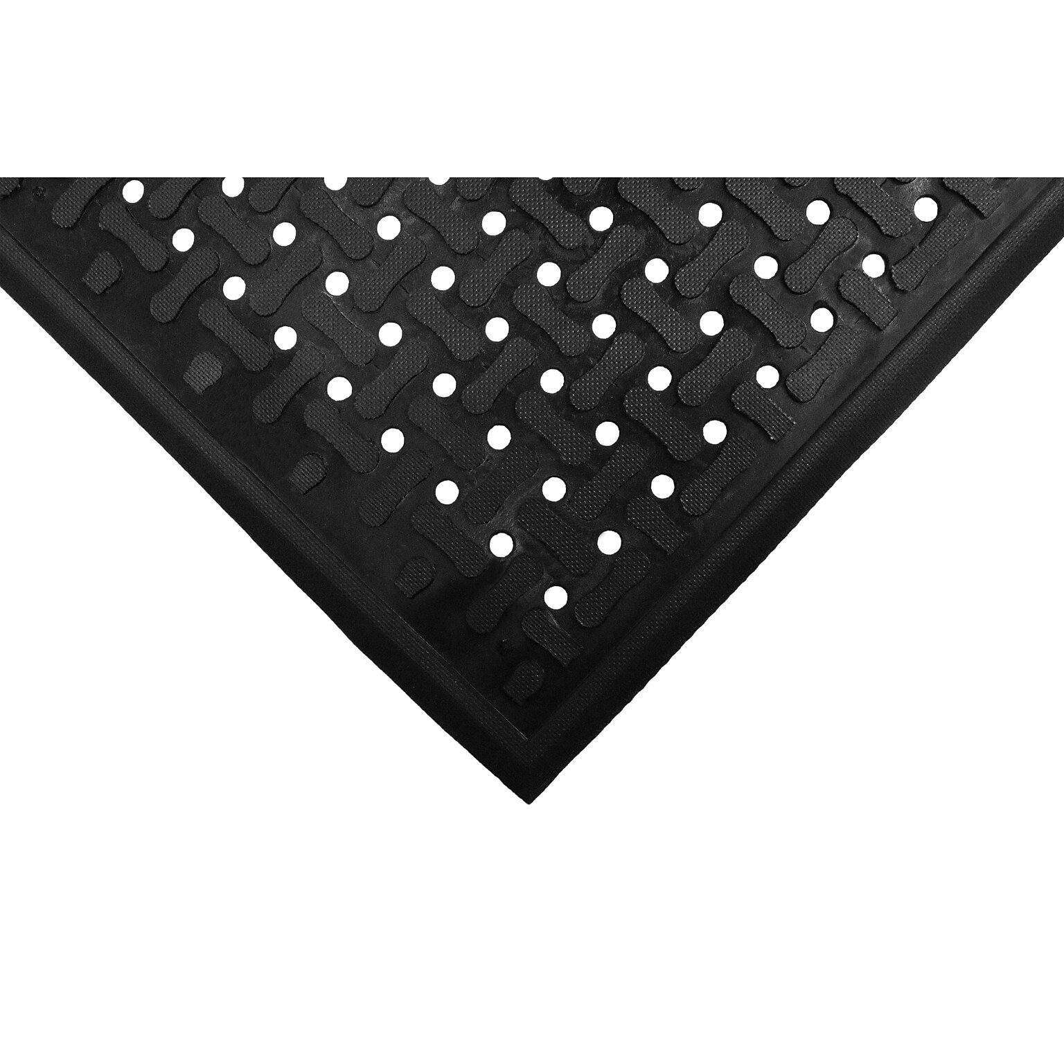 M+A Matting Comfort Flow Anti-Fatigue Mat, 56 x 34 Black (420135900)