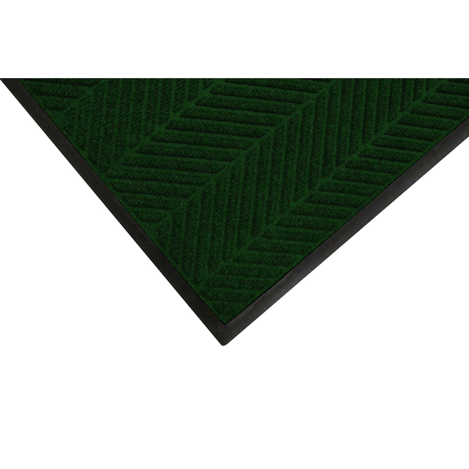 M+A Matting WaterHog Max Herringbone Classic Mat, Smooth, 6 x 6, Southern Pine (22407266170)