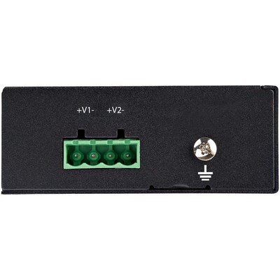 Industrial Gigabit Ethernet PoE Injector 30W 802.3at PoE+ Midspan 48V-56VDC Power Over Ethernet Injector Adapter -40C to +75C