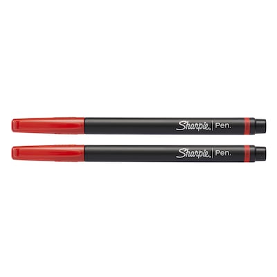 SHARPIE Felt Tip Pens, Fine Point (0.4mm), Black, 12 Count