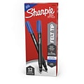 Sharpie Felt Pen, Fine Point, 0.4 mm, Blue Ink, Dozen (1742664)