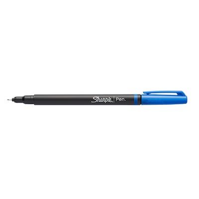 Sharpie 1742664 Fine Point Pen, Blue - 12 pack