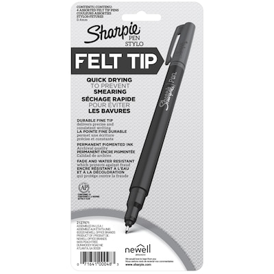 Paper Mate Flair Felt-Tip Pens, Ultra Fine Point, Assorted Ink - 8 pack