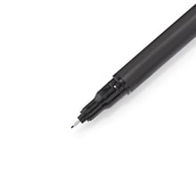 Sharpie Felt Pen, Fine Point, Black Ink, 4/Pack (1742661)