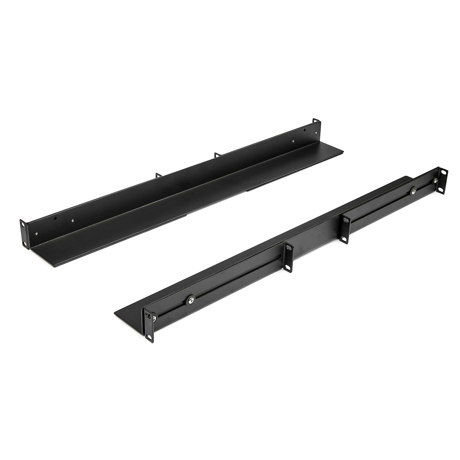 1U 19 Server Rack Rails 24-36 Adjustable Depth /Universal 4 Post Network/Server/UPS Equipment Mounting Rack Mount Rail Kit