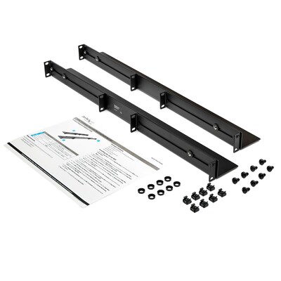 1U 19 Server Rack Rails 24-36 Adjustable Depth /Universal 4 Post Network/Server/UPS Equipment Mounting Rack Mount Rail Kit
