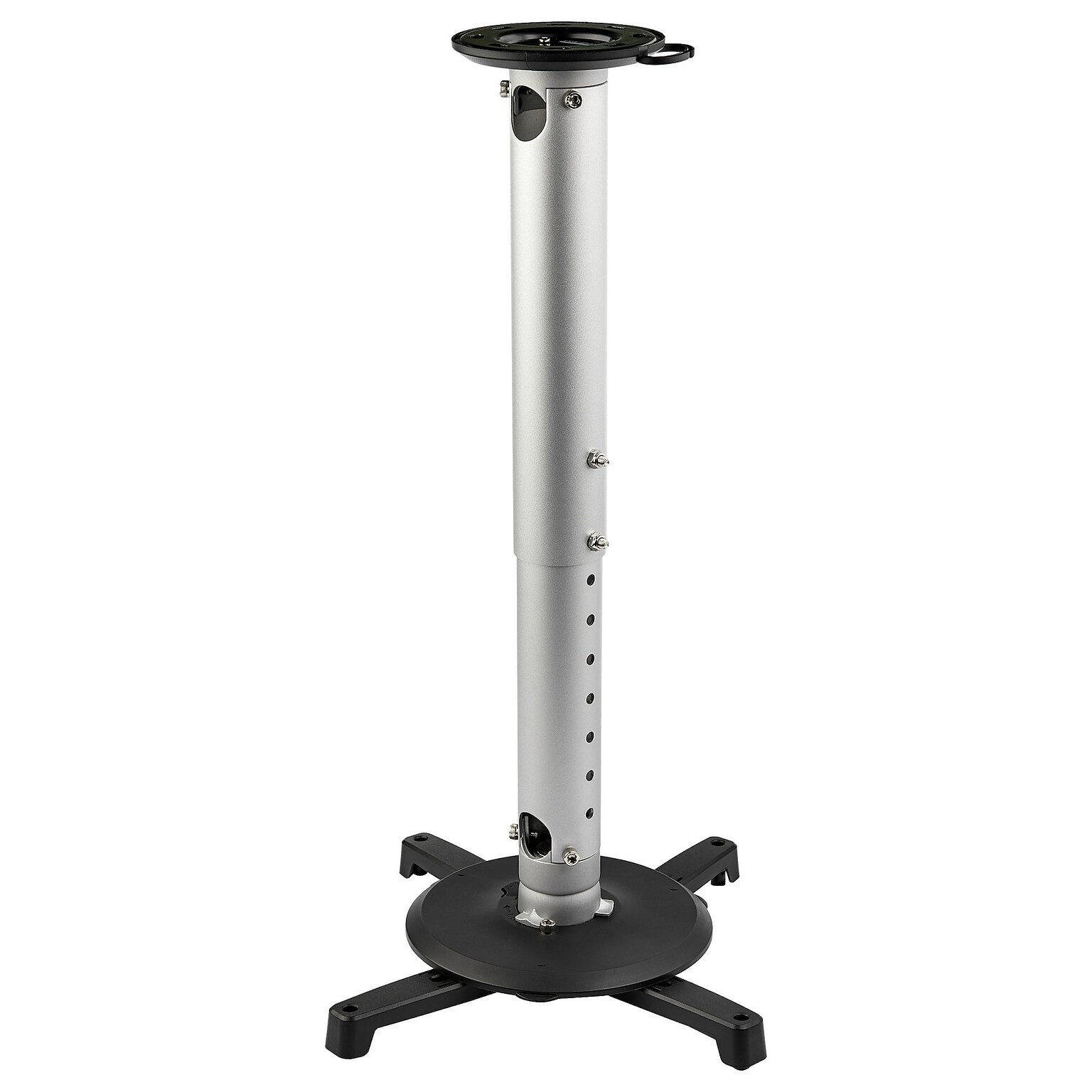 Universal Ceiling Projector Mount - Height Adjustable Hanging Pole Mount 5-22.7 from Ceiling - 33lb (15kg) - Tilt/Rotate